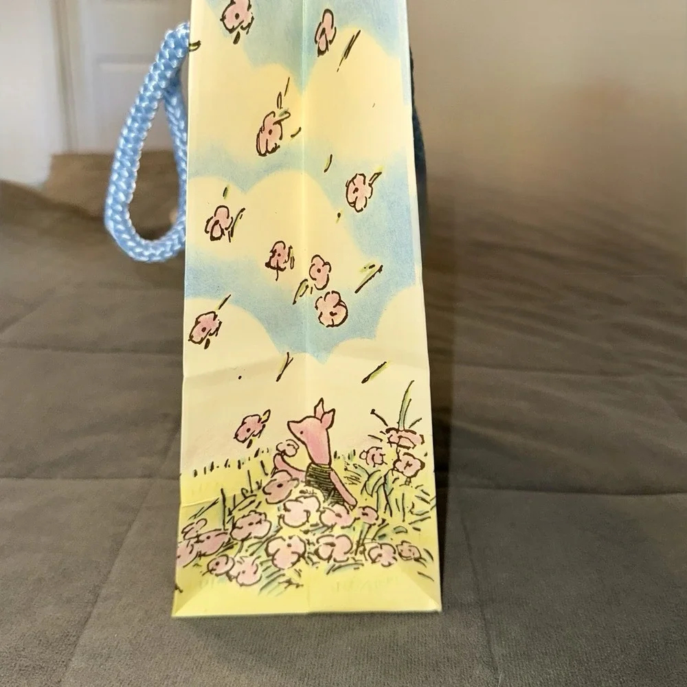Classic Winnie the Pooh & Piglet Gift Bags 9x8 Disney Baby Shower